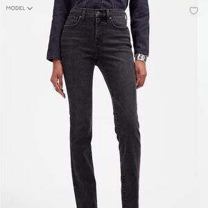Madewell Mid- Rise Black Women's Jeans
